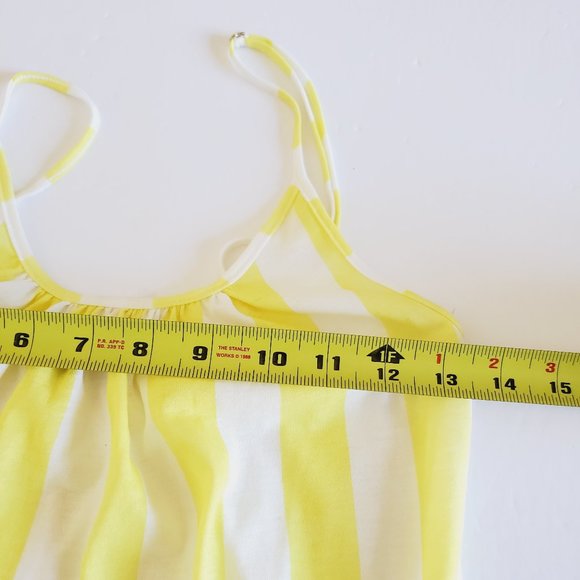 WILDFOX SWIM Striped Yellow Maxi Dress - Picture 5 of 7